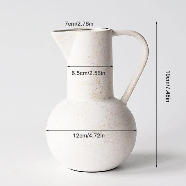 Allison Clay Ceramic Vases White Pot Vase | Sage & Sill