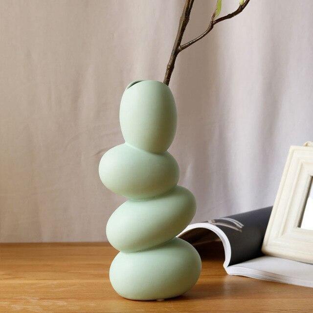 Sherin Egg Vase MediumAquamarine | Sage & Sill