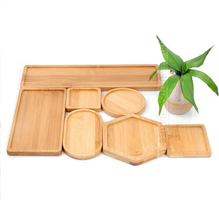 Natural Bamboo Planter Saucer Trays | Sage & Sill