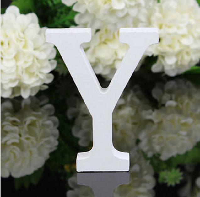 White Freestanding Mountable Wooden Alphabet Letter Y | Sage & Sill