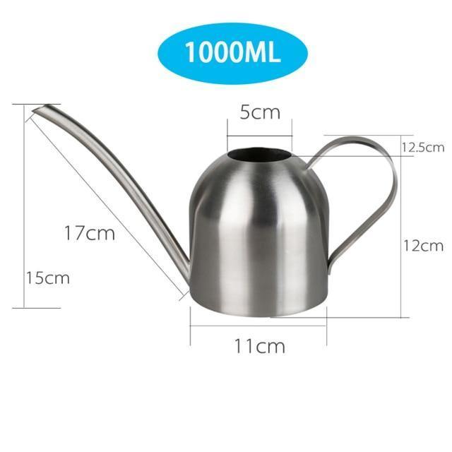 Gooseneck Dome Stainless Steel Watering Can | Sage & Sill