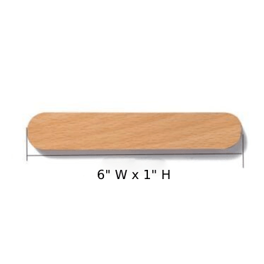 Magnetic Wooden Wall Key Holder Large / Beech Wood Wheat | Sage & Sill