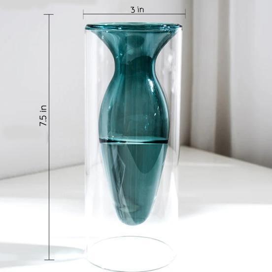 Groovy Glass Vases Teal | Sage & Sill