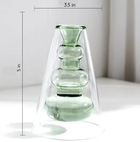 Groovy Glass Vases HoneyDew | Sage & Sill