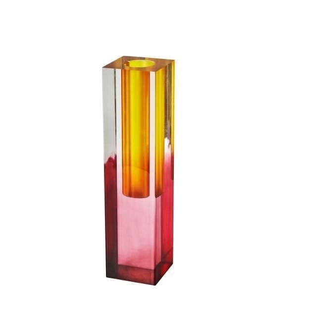 Modern Prism Acrylic Vase SandyBrown | Sage & Sill