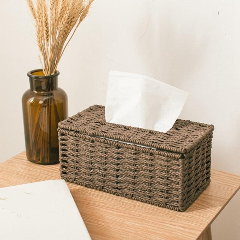 Rattan Tissue Box | Sage & Sill