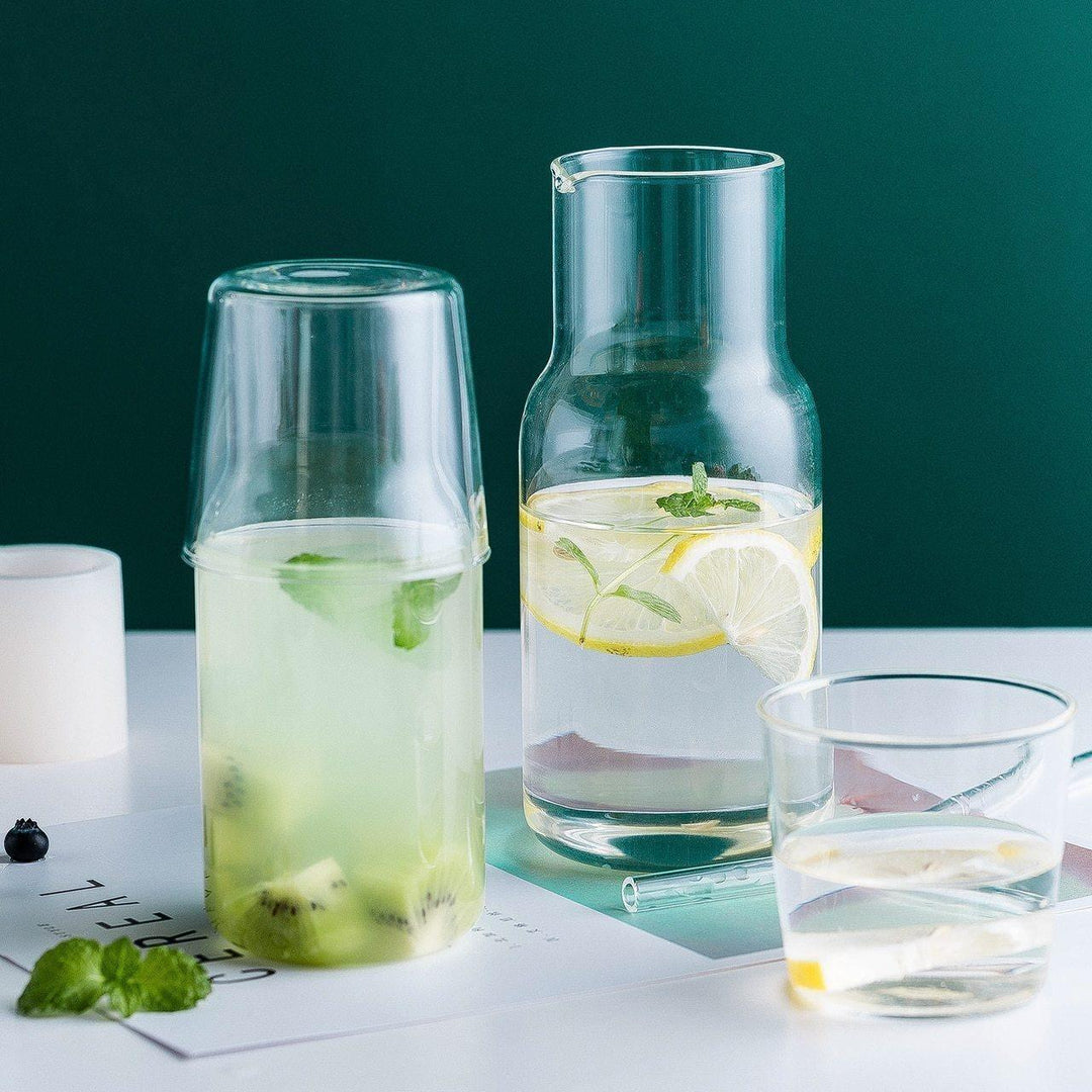 Glass Carafe & Tumbler Set - Stylish and Functional – Sage & Sill