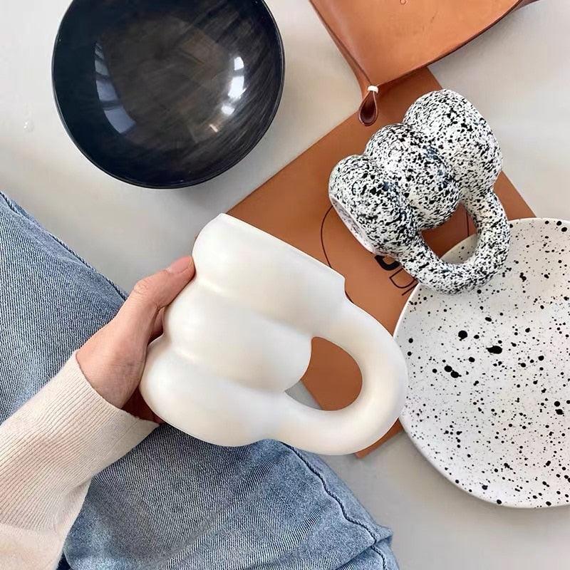 Chunko Thick Bubble Roll Ceramic Mug | Sage & Sill