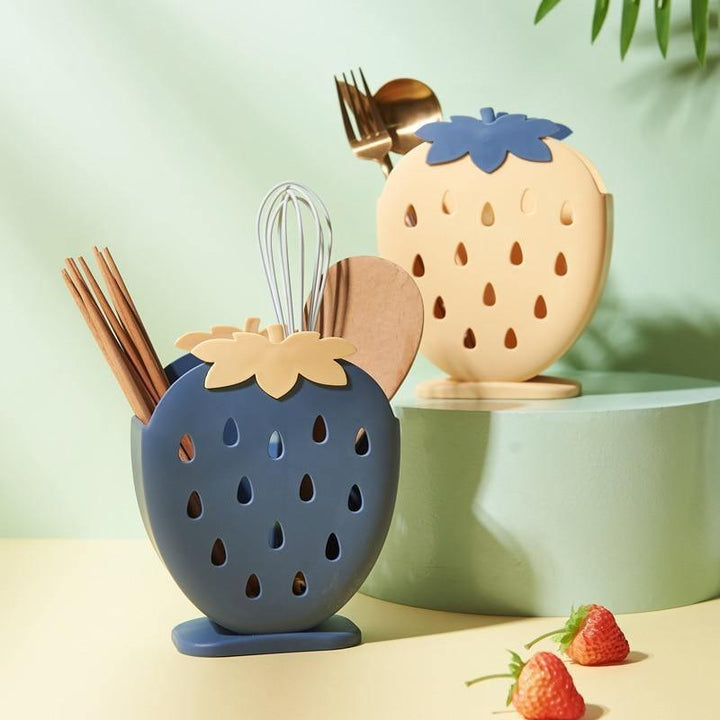 Strawberry Drying Stand SteelBlue / Strawberry | Sage & Sill
