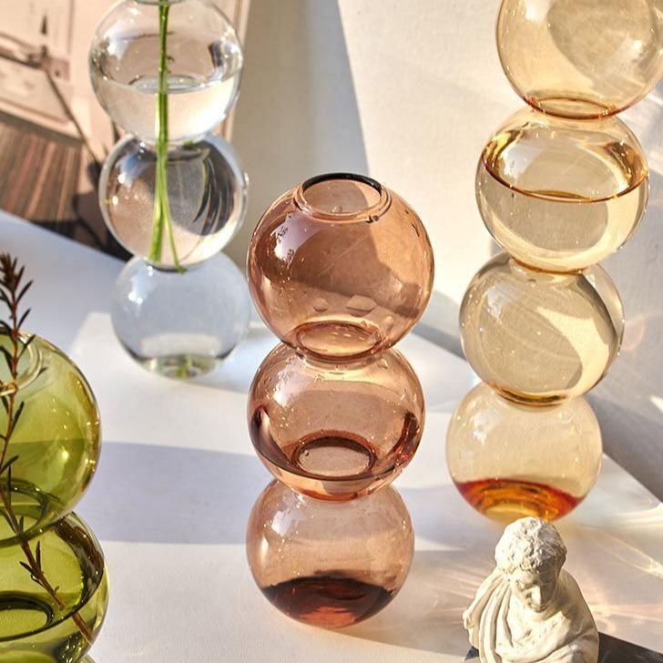 Crystal Glass Bubble Vase | Sage & Sill