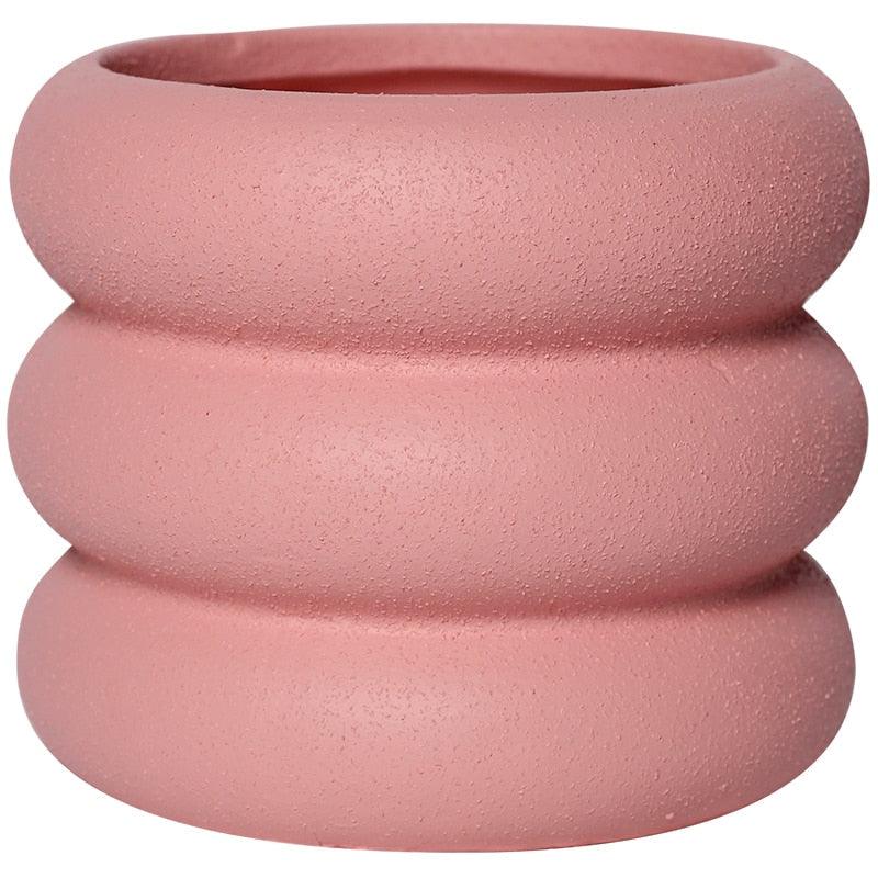 Round Rolls Ceramic Plant Pot | Sage & Sill