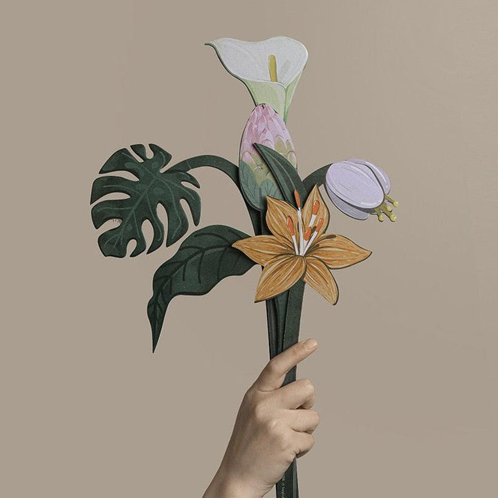 Tropical Paper Flower Bouquet | Sage & Sill