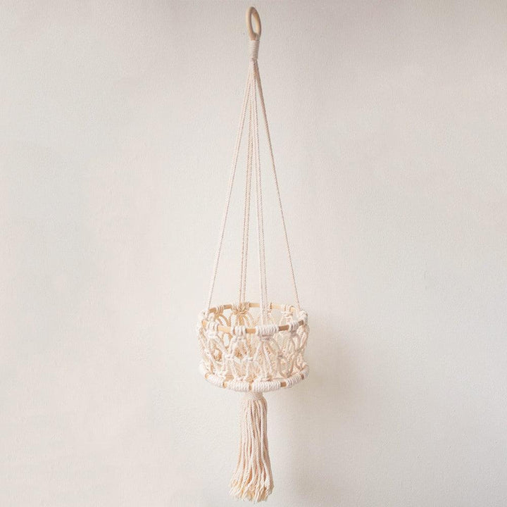 Mae Tiered Macrame Hanging Basket | Sage & Sill