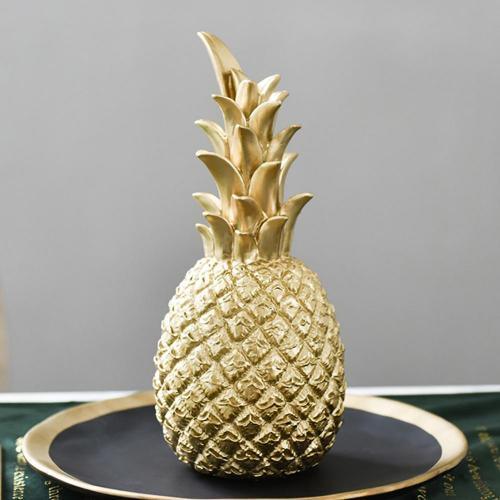 Glossy Pineapple Accent Ornament Gold / Large | Sage & Sill