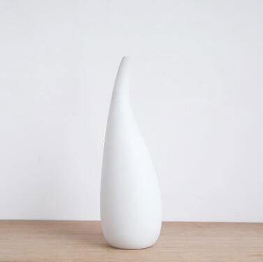 Water Drop White Porcelain Vase H: 25cm | Sage & Sill