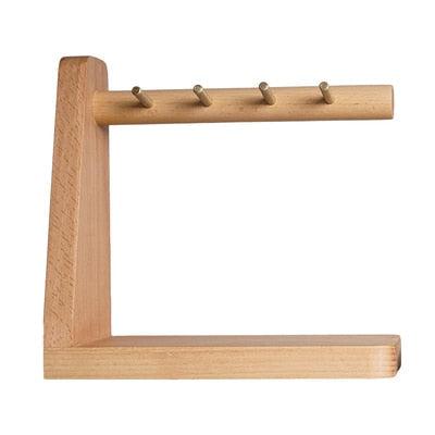 Branched Multi-Key Holder Stand Beech Wheat / Right | Sage & Sill