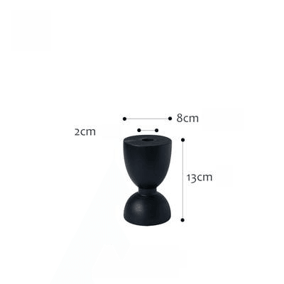 Finesse Candle Holders Black / Bud | Sage & Sill