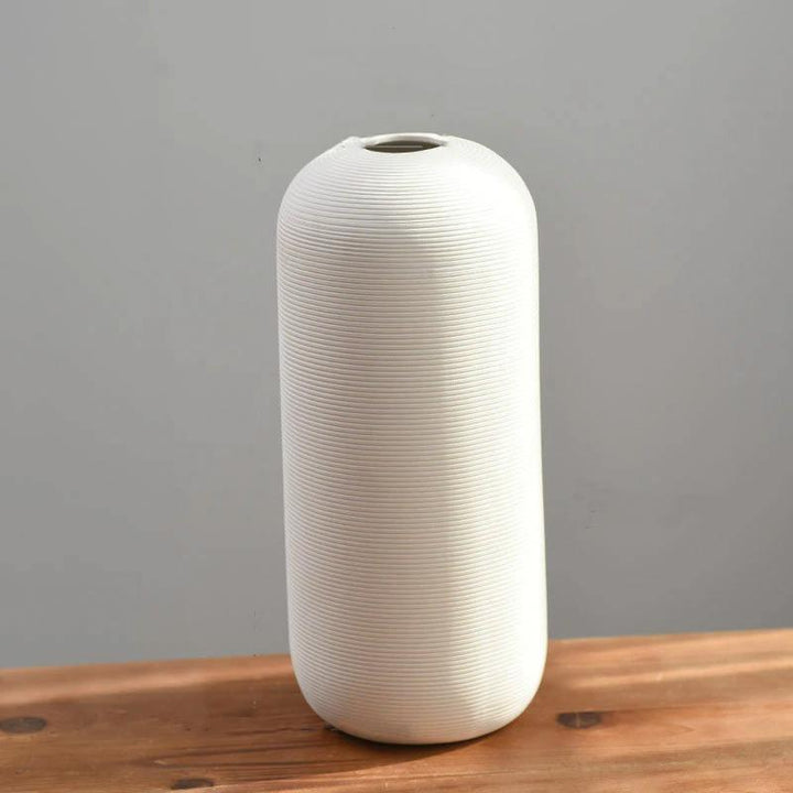 Simplicity in White Vase Large Silo | Sage & Sill