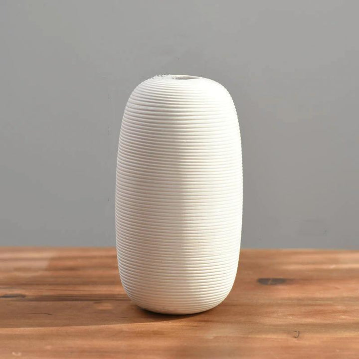Simplicity in White Vase Medium Silo | Sage & Sill